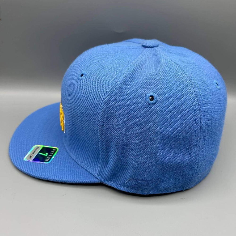 Vintage Denver Nuggets Hat Youth 7 Blue Embroidered NBA Reebok‎ Fitted Cap New - Picture 4 of 9